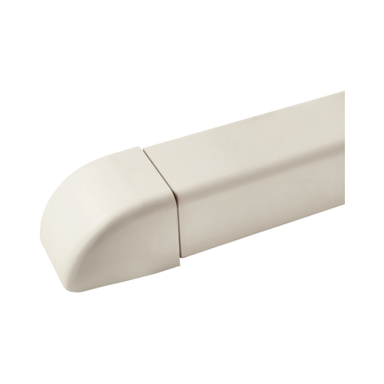 Законцовка короба ARTIPLASTIC (80х60мм); 0808TT-W коробка 9 шт