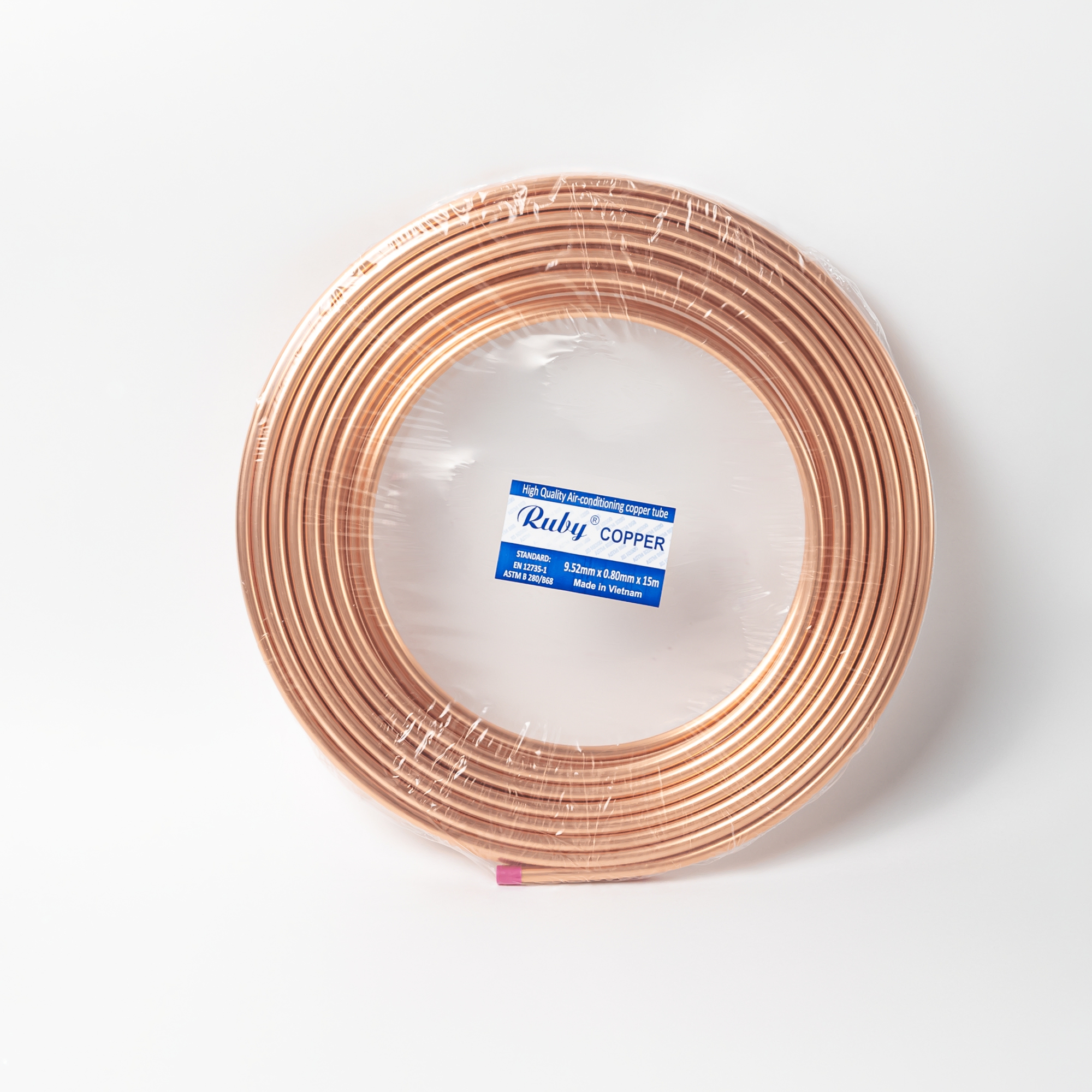 Труба медная RUBY COPPER в бухте 9,52x0,81x15m