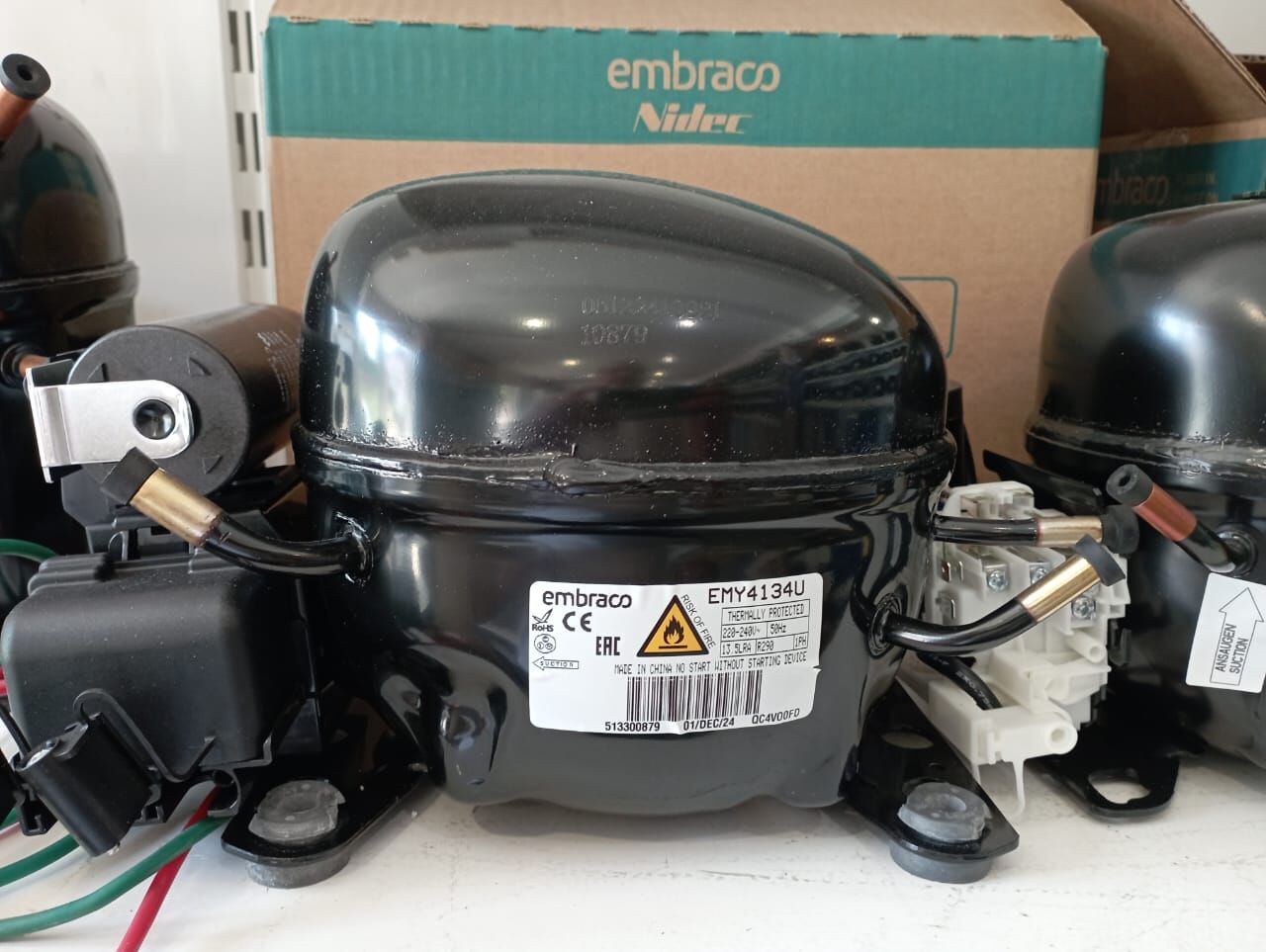 Компрессор EMBRACO EMY4134U (R290; LBP; 220V); EMY4134U