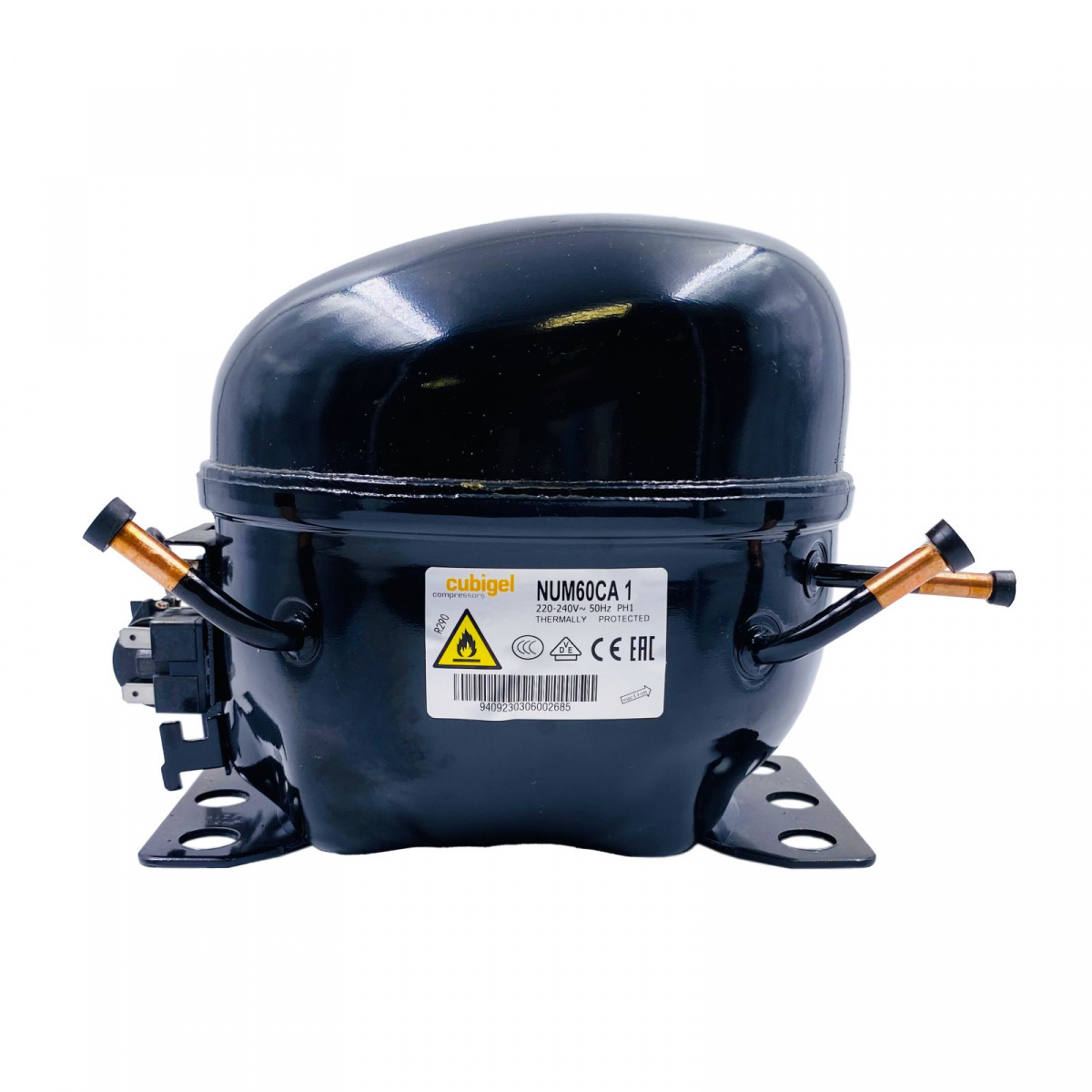 Компрессор CUBIGEL NUM60CA.a (R290; LBP; 220V); NUM60CA.a